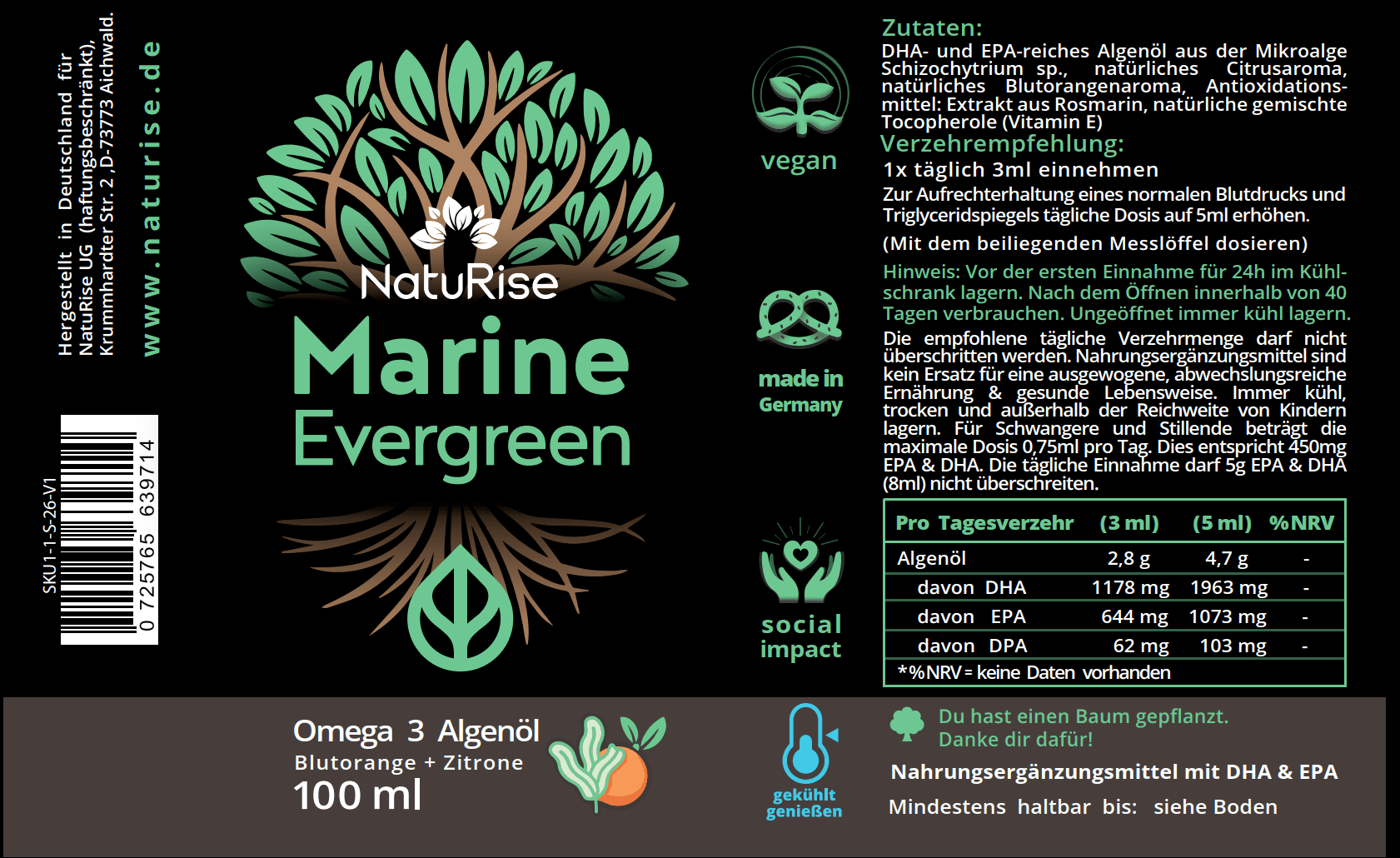 Product label
