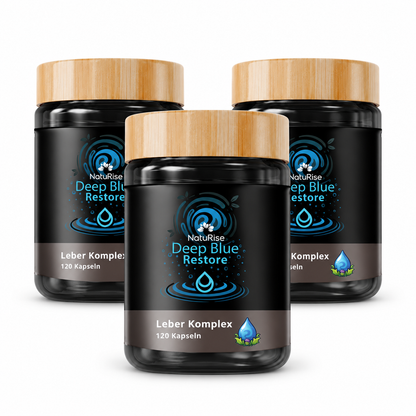 Deep Blue Restore – Leberkomplex mit Mariendistel, NAC & Cholin (120 Kapseln)