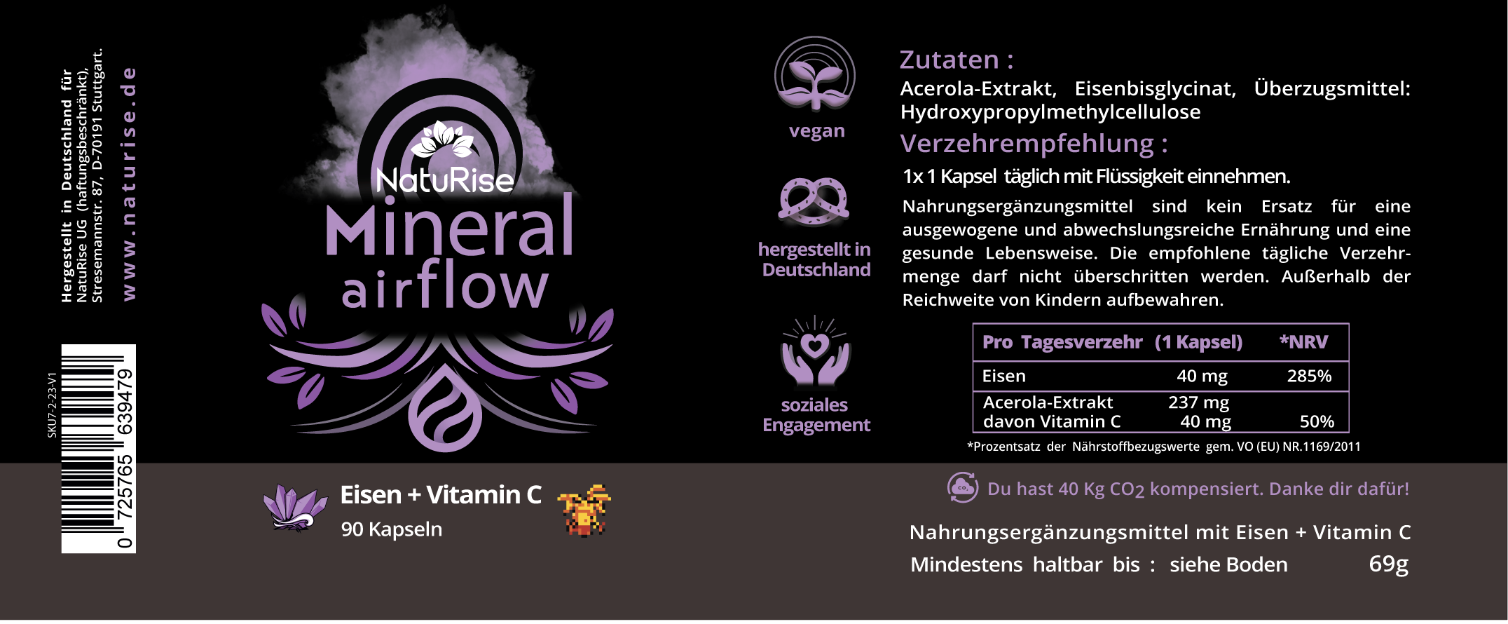 Product label