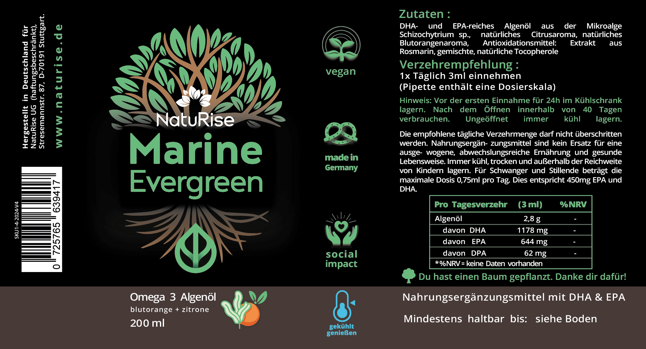 Product label