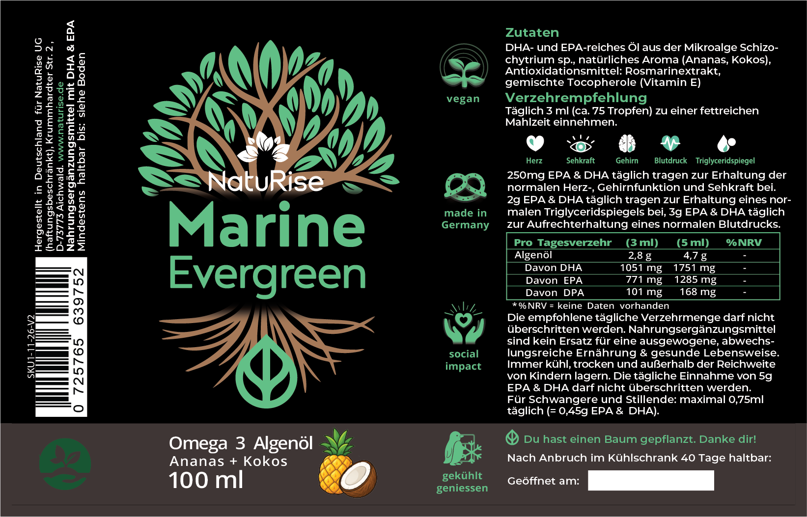 Product label