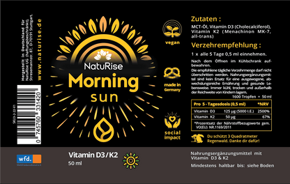 Vitamin D3/K2 (50ml) (rabattiert)