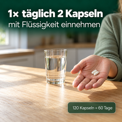 Deep Blue Restore – Leberkomplex mit Mariendistel, NAC & Cholin (120 Kapseln)