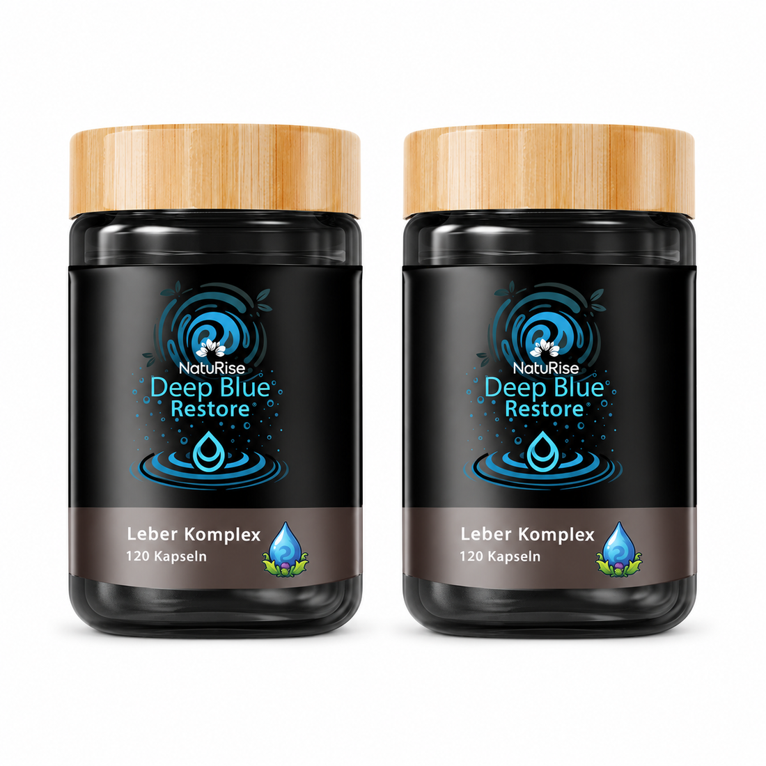 Deep Blue Restore – Leberkomplex mit Mariendistel, NAC & Cholin (120 Kapseln)