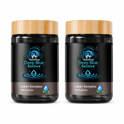 Deep Blue Restore – Leberkomplex mit Mariendistel, NAC & Cholin (120 Kapseln)